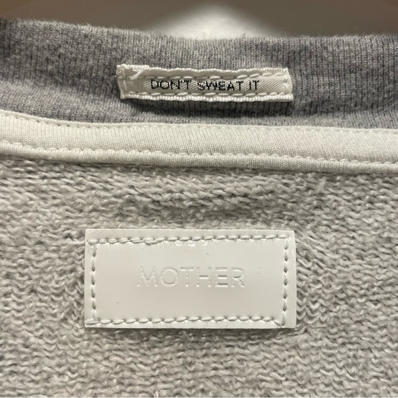 Mother Denim Curveball Puff Shoulder Sweatshirt - Picture 3 of 4